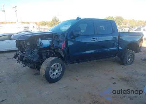 2019 Chevrolet Silverado 1500 Rst из США, поврежденный, VIN 1GCUYEED8KZ287024